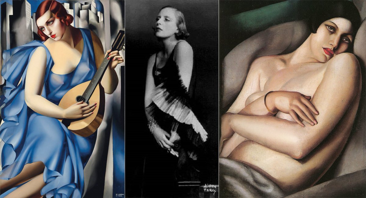 Artips_fr's tweet photo. "Mon but n’est jamais de copier. Il faut créer un nouveau style." ✨ Tamara de Lempicka 👉 https://t.co/bQmKK0Cgkn #femmeartiste https://t.co/4mkvDc5nCn