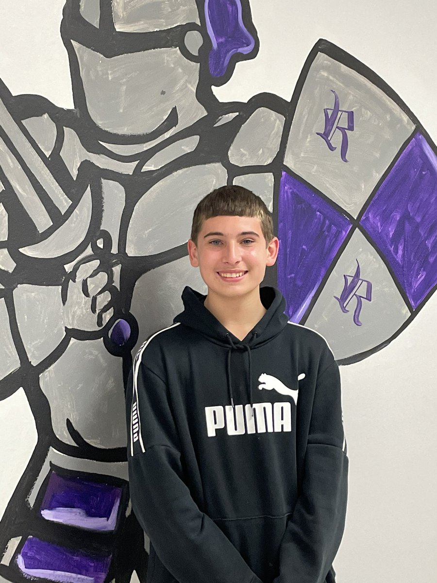 RRMSRoyalKnight's tweet photo. Congratulations to Kyle Helm, the @RRMSRoyalKnight Turnaround Student of the Year! He has shown grit and perseverance to accomplish his goals. He will do great things! #HeisRoyal https://t.co/sYQ93AECdJ