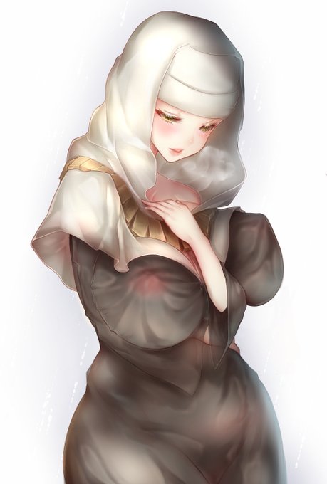 びしょ濡れキアラさん 