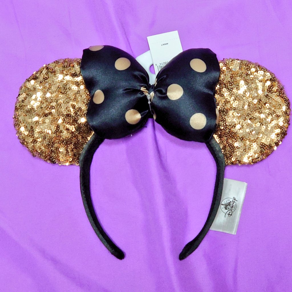 ゆりぽん Pa Twitter 本日の耳 シンプル このカチューシャに限らずですが リボンがパツンパツンのやつは収納に困ります 私見 ディズニーカチューシャ