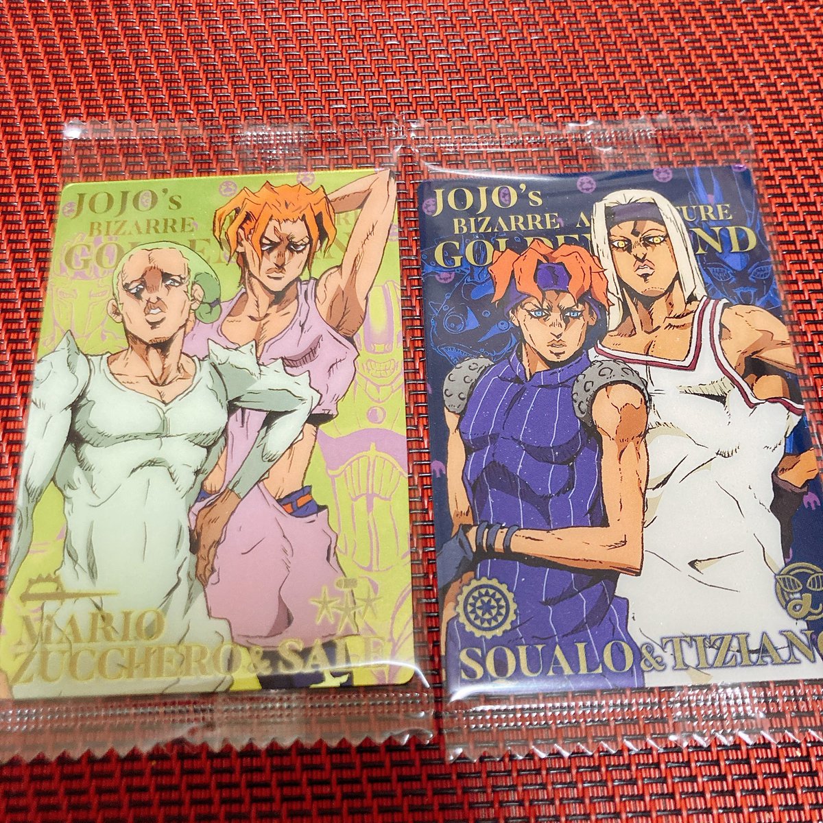atsukey0603's tweet photo. ジョジョやからって久々にウエハースチョコ買ってこの引きはもう言葉がでん https://t.co/r4DBJtc7GD