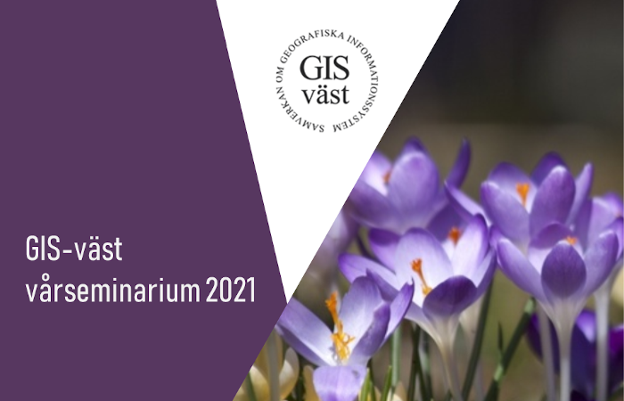 Dags för vårseminarium <a href="/gisvast/">GIS-väst</a> gisvast.se/gis-vast-varse…