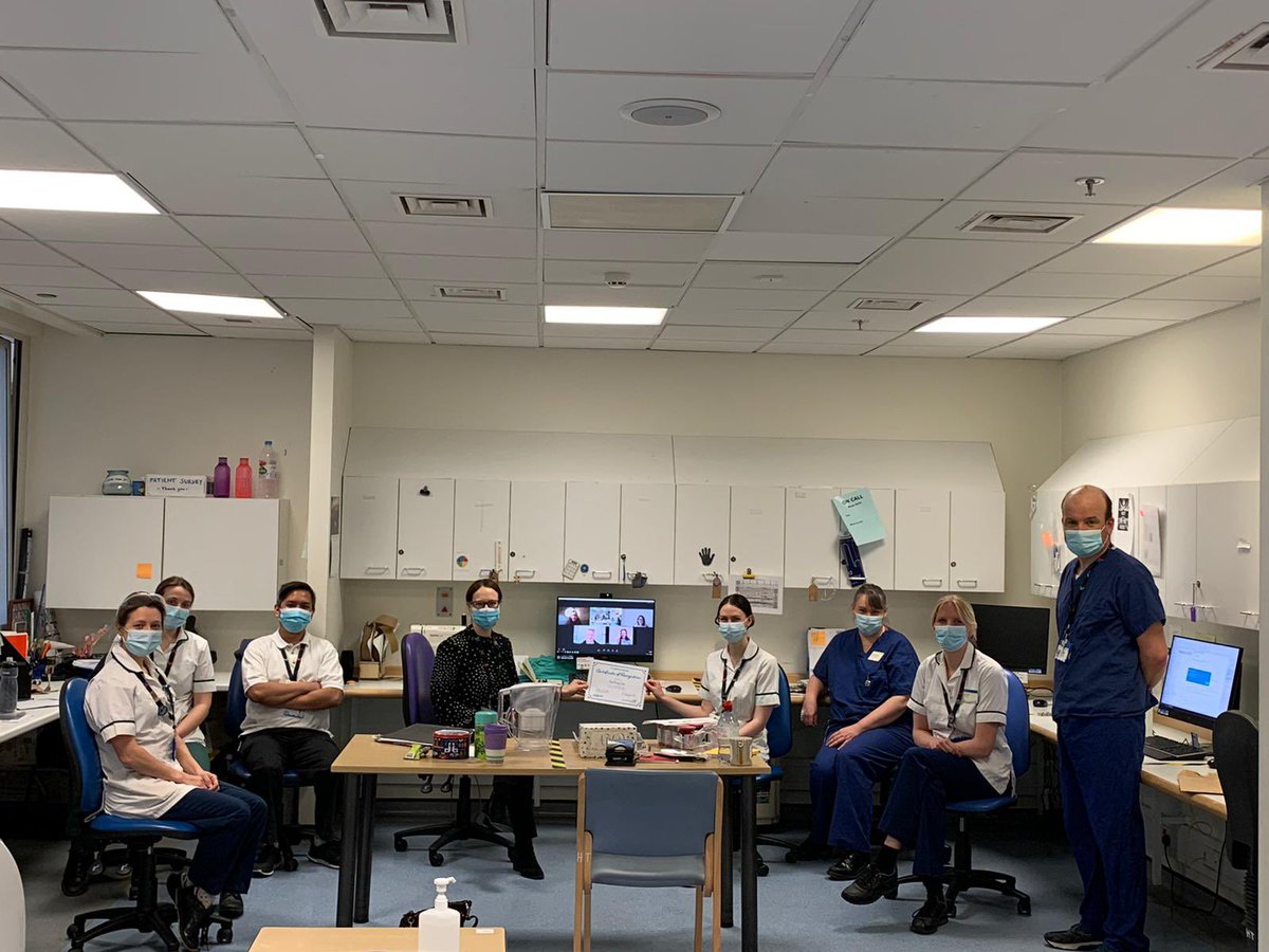 Jeremy Nugent (@jeremynugent10) on Twitter photo Lovely to recognise the amazing Hand Therapy Team <a href="/ChelwestFT/">Chelsea and Westminster Hospital</a> with a Proud Award. For all their positivity & innovation over the last year & both keeping the service going and being redeployed in the pandemic. Thank you. <a href="/ChelwestEIC/">ChelwestEIC</a> <a href="/ChelWestTherapy/">Chelwest Therapies π</a> <a href="/LesleyWattsCEO/">Lesley Watts</a> <a href="/RaeleneMarx/">Raelene</a> Lovely to recognise the amazing Hand Therapy Team <a href="/ChelwestFT/">Chelsea and Westminster Hospital</a> with a Proud Award. For all their positivity & innovation over the last year & both keeping the service going and being redeployed in the pandemic. Thank you. <a href="/ChelwestEIC/">ChelwestEIC</a> <a href="/ChelWestTherapy/">Chelwest Therapies π</a> <a href="/LesleyWattsCEO/">Lesley Watts</a> <a href="/RaeleneMarx/">Raelene</a>