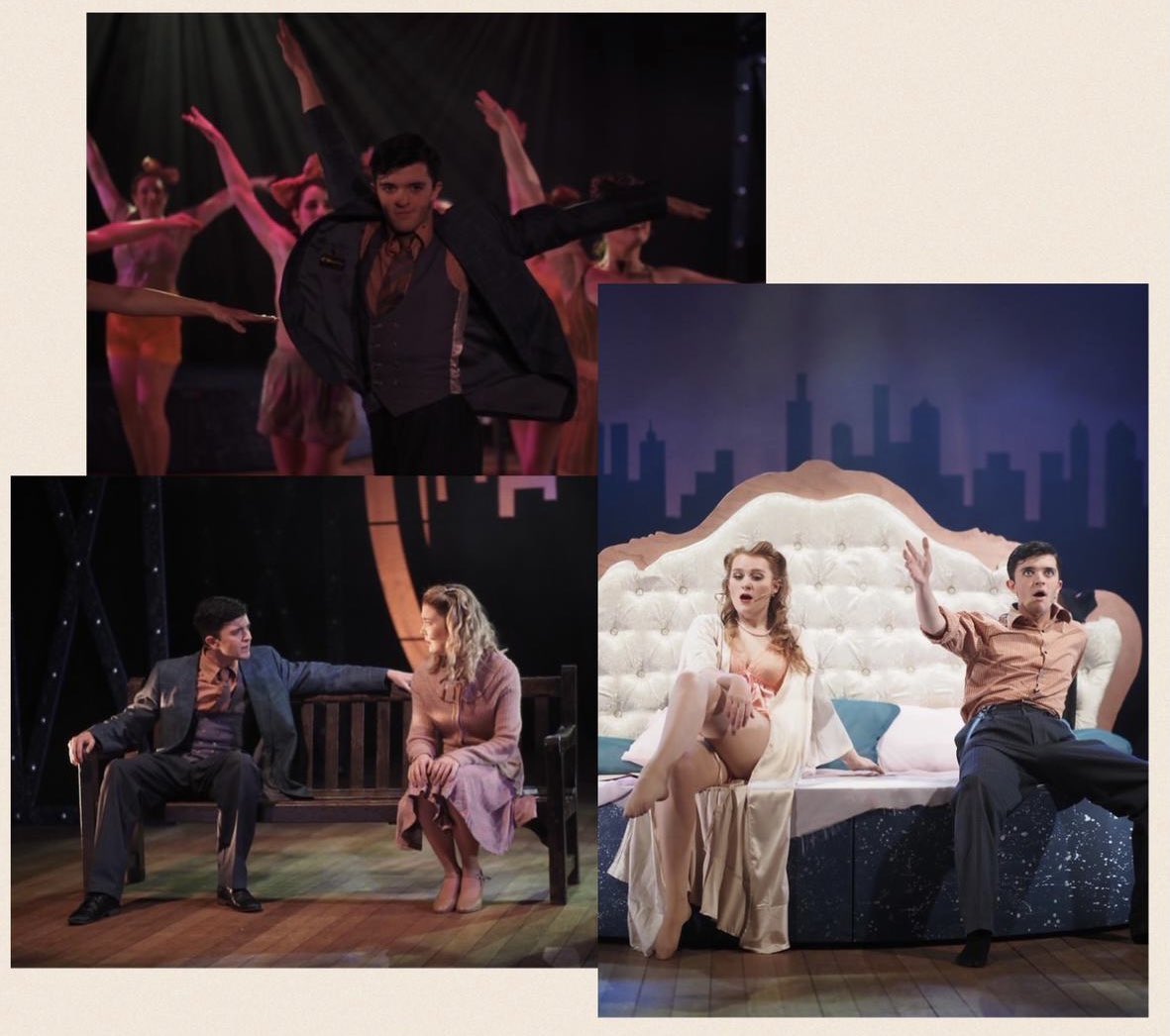 “Second year production, Pal Joey 2020 - an absolutely incredible show to work on with a fantastic creative team! This experience taught us so much and we loved every minute!” - Bailey Yates (Current Second Year)