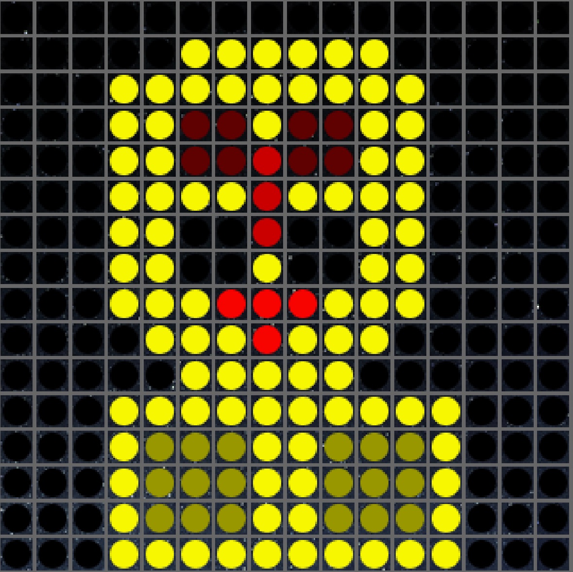 SCP 035: The Possessive Mask Perler Bead Pattern, Bead Sprites