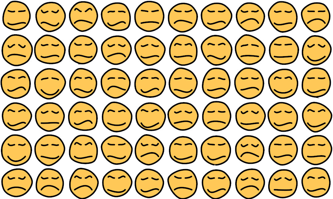 GENUARY - JAN.3 // Make something human.

now collectable as #NFT on <a href="/hicetnunc2000/">h2000.net</a> 

100 editions, 1 #Tezos each: hicetnunc.xyz/objkt/2542

#CleanNFT #crypoart #genuary2021 #digitalart #creaticecoding