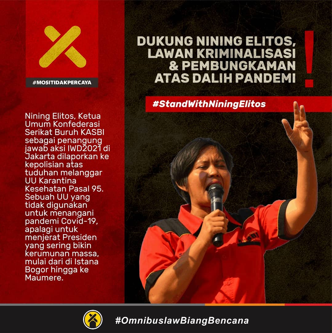 kokomkomalawat1's tweet photo. #HentikanPembungkamanSuaraRakyat
#HentikanKriminalisasi
#standwithniningelitos https://t.co/zJoA55hBGR
