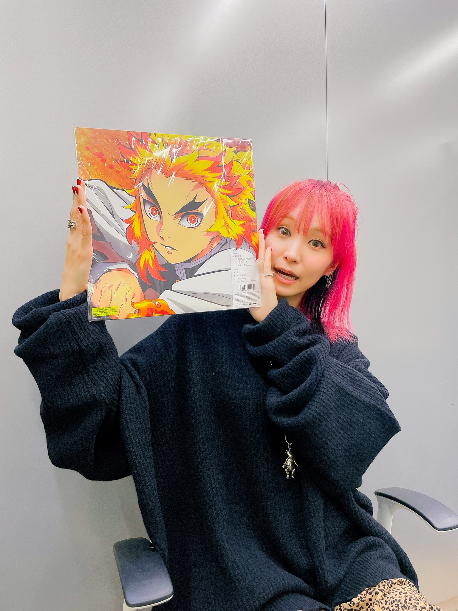 LiSA 紅蓮華 炎 鬼滅の刃 アナログレコード 完全限定生産盤