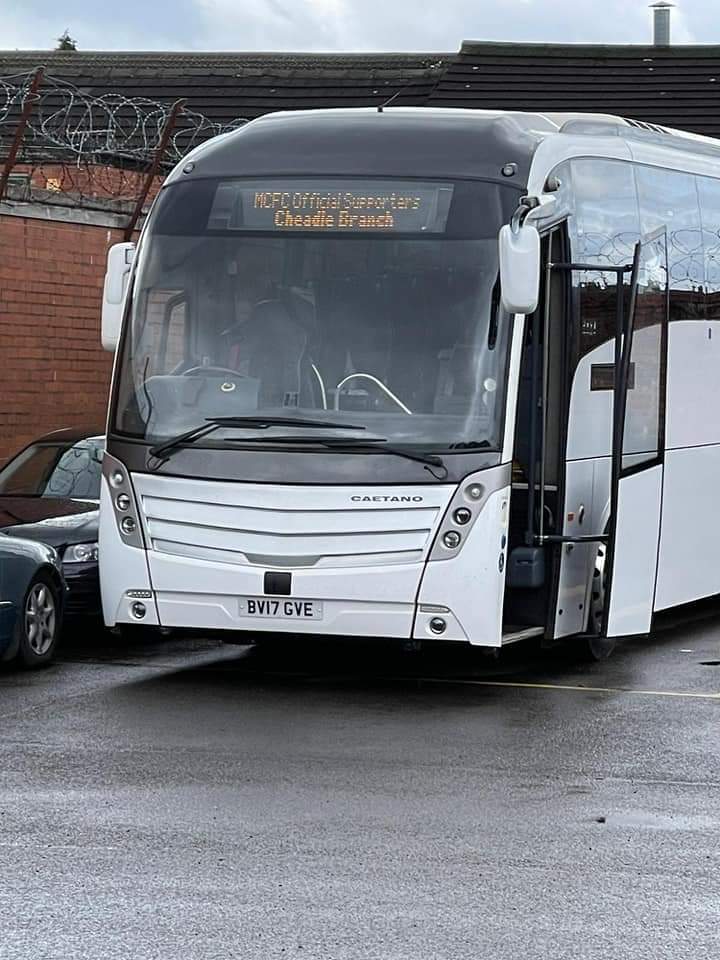 A new coach for the <a href="/CheadleBlues/">Cheadle Blues</a> is ready and waiting for next season. We all can't wait to travel up and down the country in it supporting our beloved blues 👍

<a href="/ManCity/">Manchester City</a>