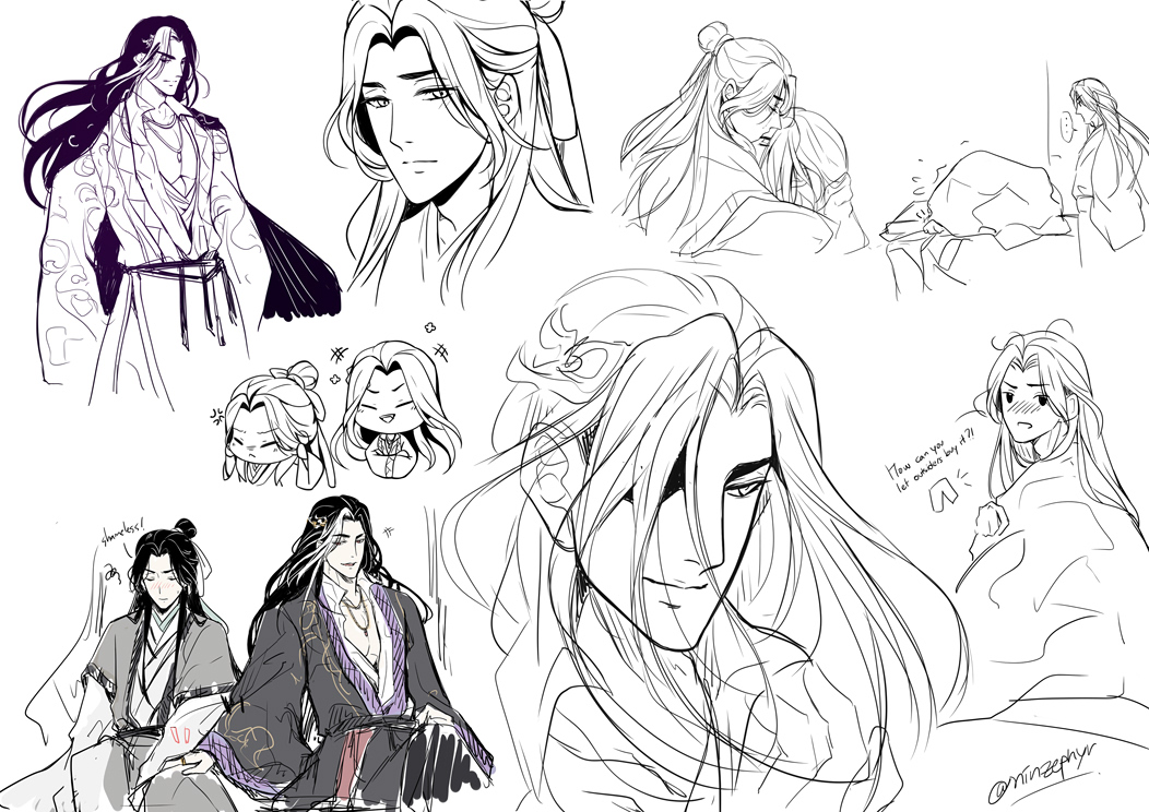 Some random Yanshen doodles.. I need to stop but my brain still keeps thinking asdfghjk

! **contains spoilers** ! 
