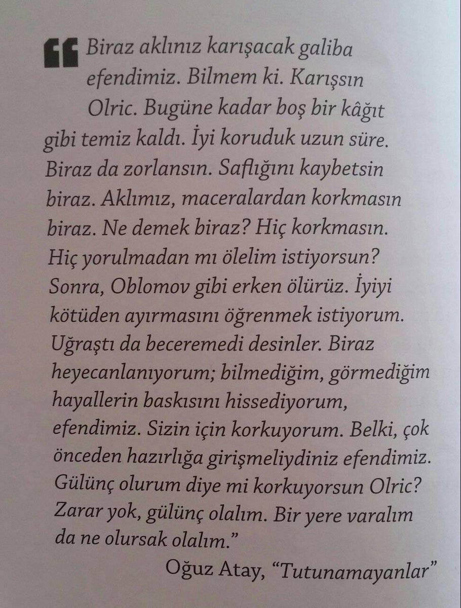 1Kitap_ci's tweet photo. Türk edebiyatının en önemli eserlerinden biri olarak görülen Oğuz Atayın Tutunamayanlar adlı romanı Çoğu yazar ve okuyucuya göre modern Türk edebiyatının en önemli eserlerinden biridir. Kullanılan dil ve anlatım şekli itibarıyla edebiyatta bir devrim olarak kabul edilmektedir. https://t.co/nVluf5T9cb