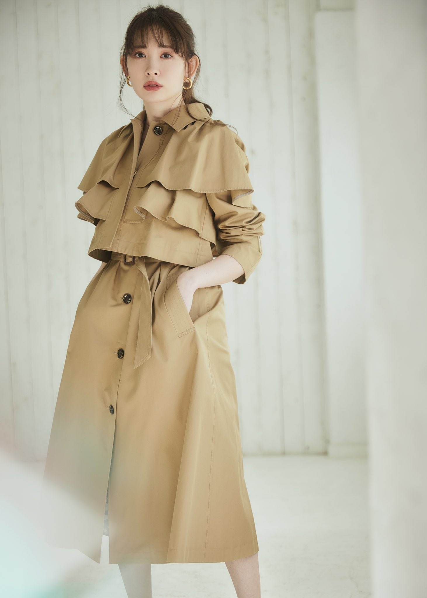 Her lip to Belted Dress Trench Coat 数量限定価格!! www.clarity.pe