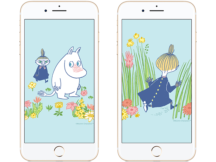 ムーミン公式 در توییتر 公式ファンクラブの新作壁紙に リトルミイとムーミンの春らしい絵柄が登場しました 少しずつ平均気温もあがってきて 桜の開花ももうすぐ 春が待ち遠しくなりますね T Co Bwikxnqjxp