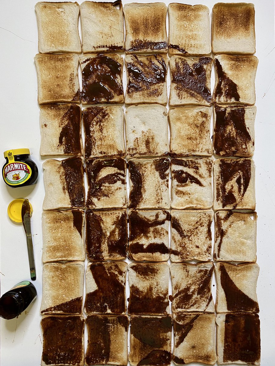 NathanWyburnArt's tweet image. Love him or hate him.

@piersmorgan - @marmite man. 🍞 

Copyrighted images.