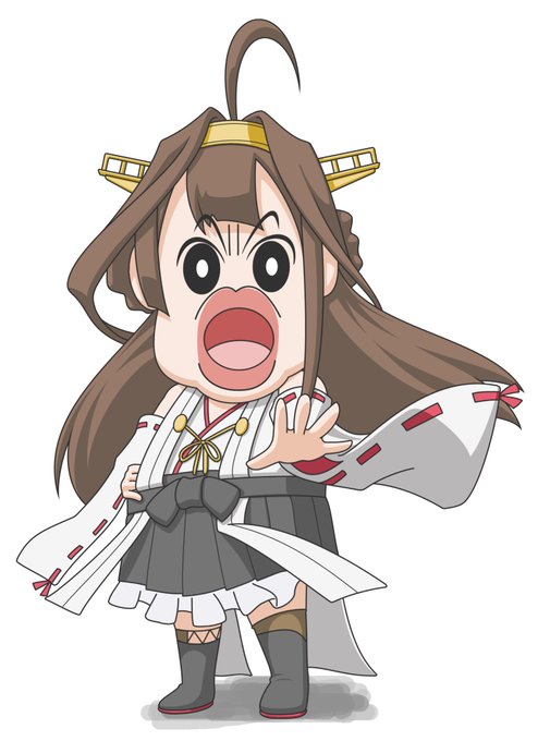 #絵描きさんのネタ絵とガチ絵が見たい
或いはこちらの金剛ちゃんだろうか😆 