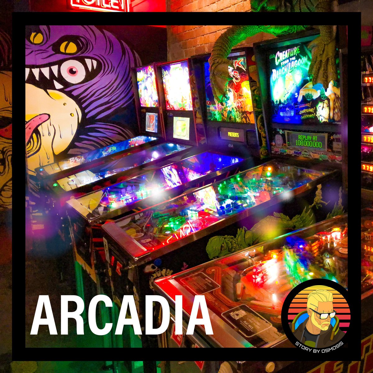 Arcade Action
The crew from work hit Netherworld last night in our first team outing in a good while. Glad we’re done with lockdowns here and free to enjoy the food, beer and video games...”
#Arcade #pinball