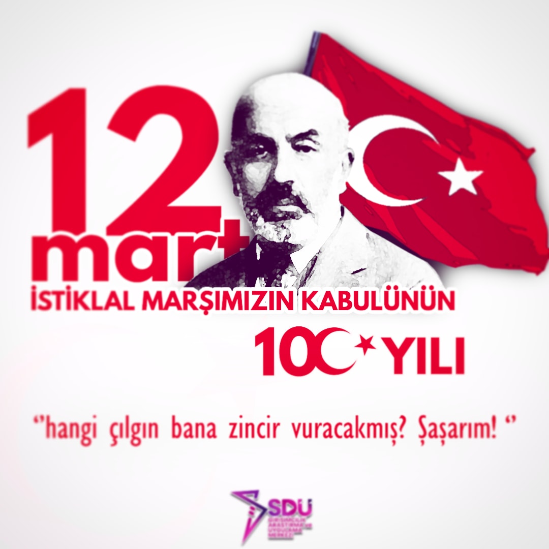 #istiklalmarsı100yasında İstiklal Marşımızın Kabulünün 100. Yılı Kutlu Olsun! 🇹🇷
