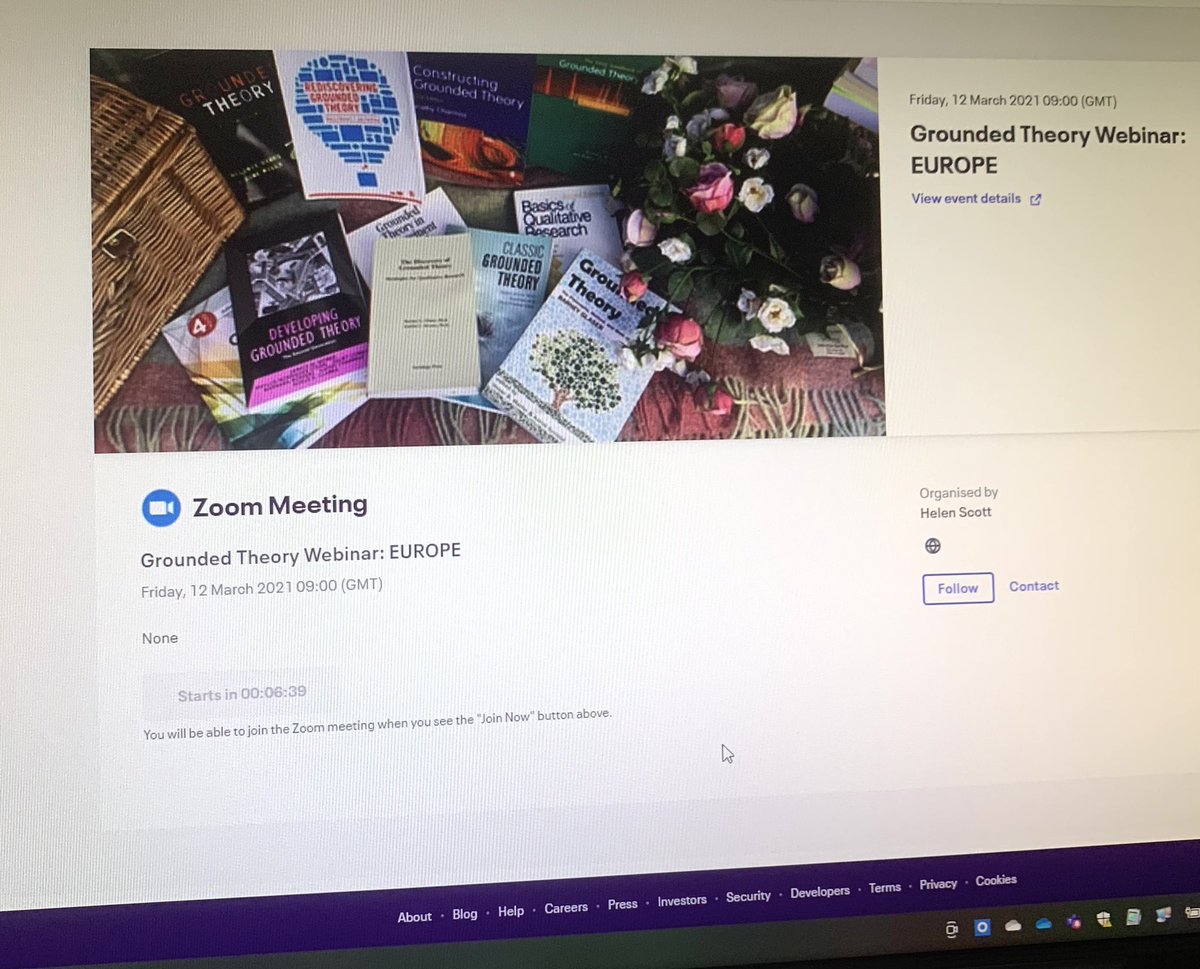 Emma Louise Speer (@emlouspeer) on Twitter photo Looking forward to celebrating #worldgroundedtheoryday #WGTD21 <a href="/RoseBHutton/">Dr Rose Hutton</a> #phdchat #socialscience #research #groundedtheory Looking forward to celebrating #worldgroundedtheoryday #WGTD21 <a href="/RoseBHutton/">Dr Rose Hutton</a> #phdchat #socialscience #research #groundedtheory