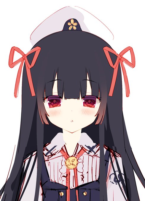 黒髪ロング少女のお嬢様 