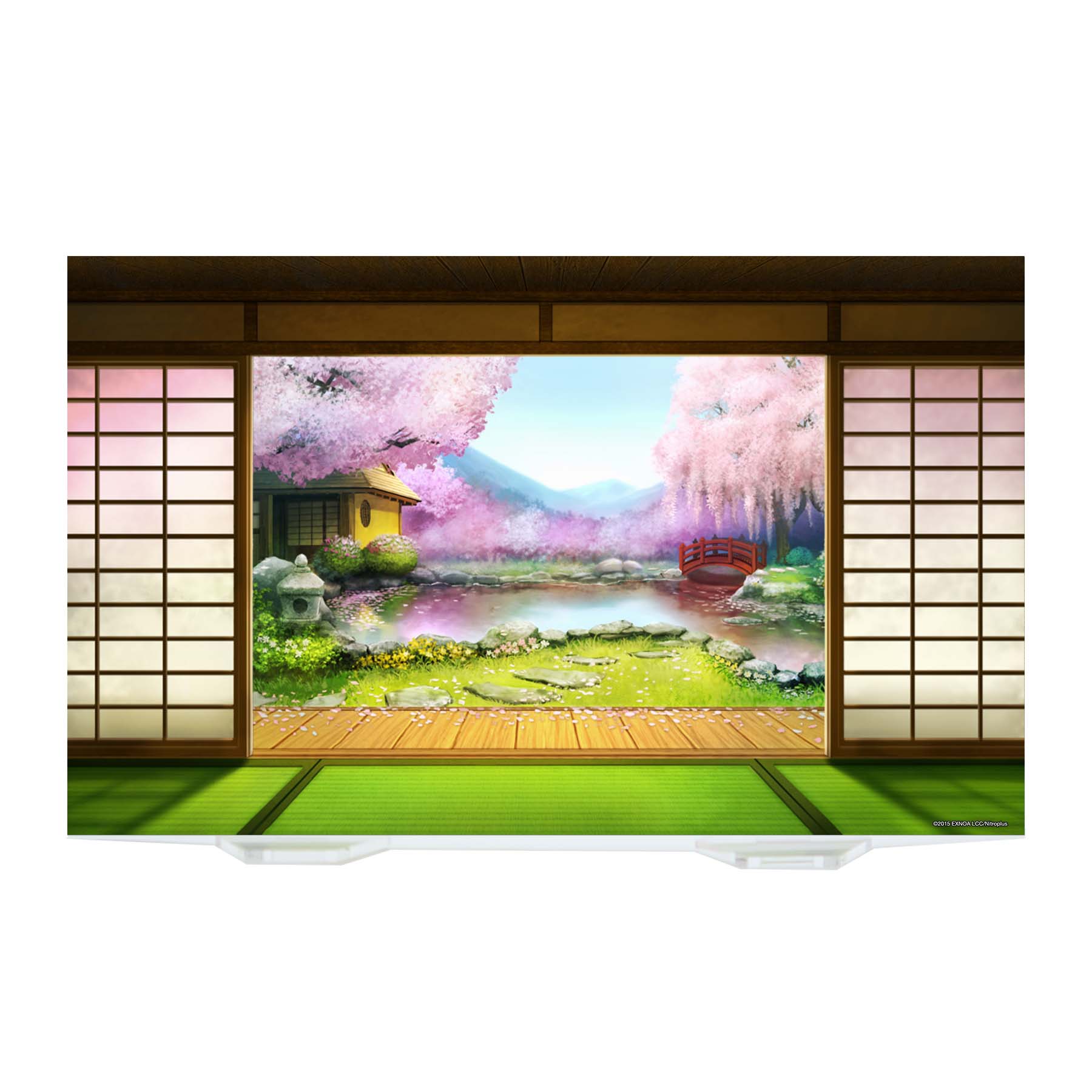 刀剣乱舞万屋本舗 公式 新商品紹介 刀剣乱舞 Online 背景ジオラマコレクション 景趣 春の庭 税込1 700円 第五弾 景趣 春の庭 のジオラマコレクションです 21年3月27日 土 より 渋谷 心斎橋両店舗と通販にて発売いたします