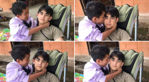 SattabutDrake's tweet photo. napapasanaol ka na lang talaga! that kid was so lucky!! 

@Drake_Laedeke 
@DrakeHouse_FC https://t.co/PMJXhdwDKj