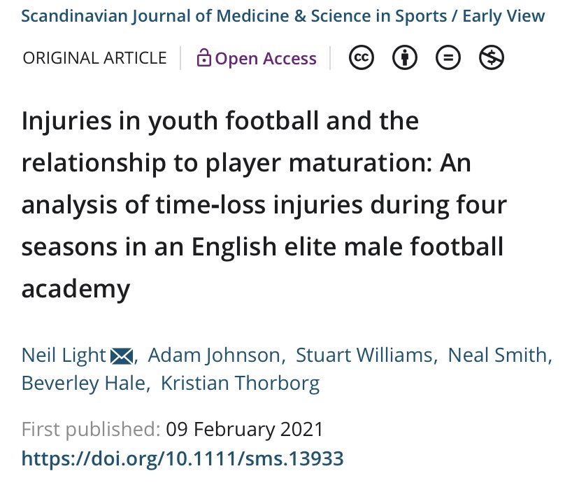 Professor Kristian Thorborg tweet media