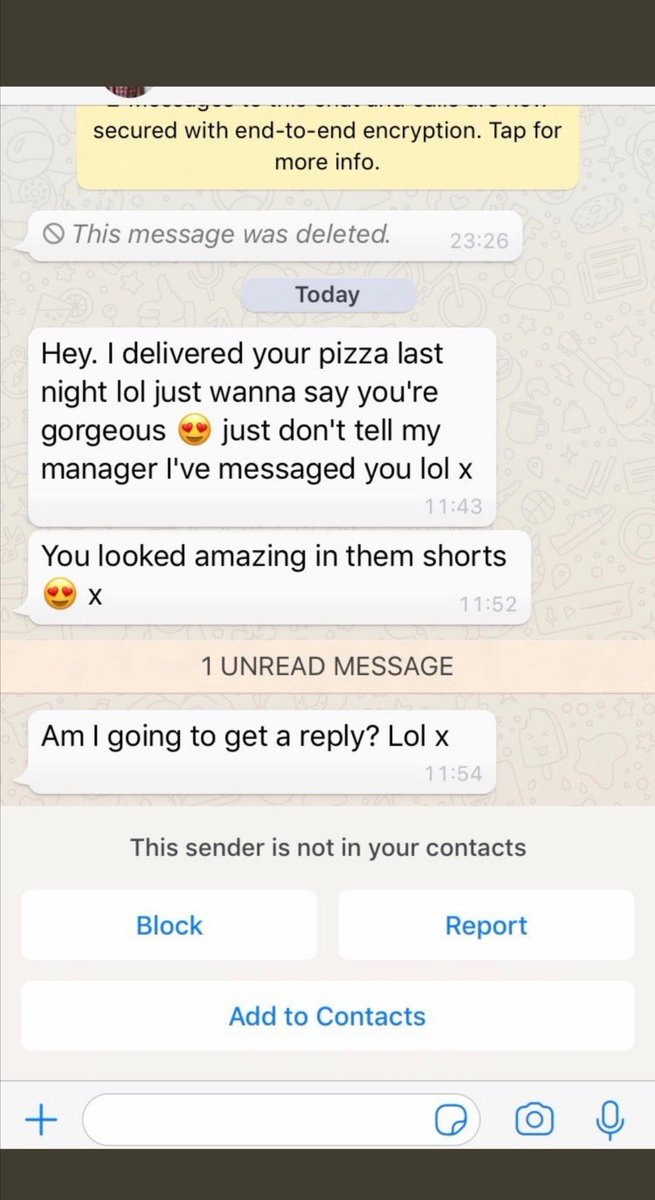 I ordered a pizza and answered the door in my pyjamas #notallmenbutallwomen