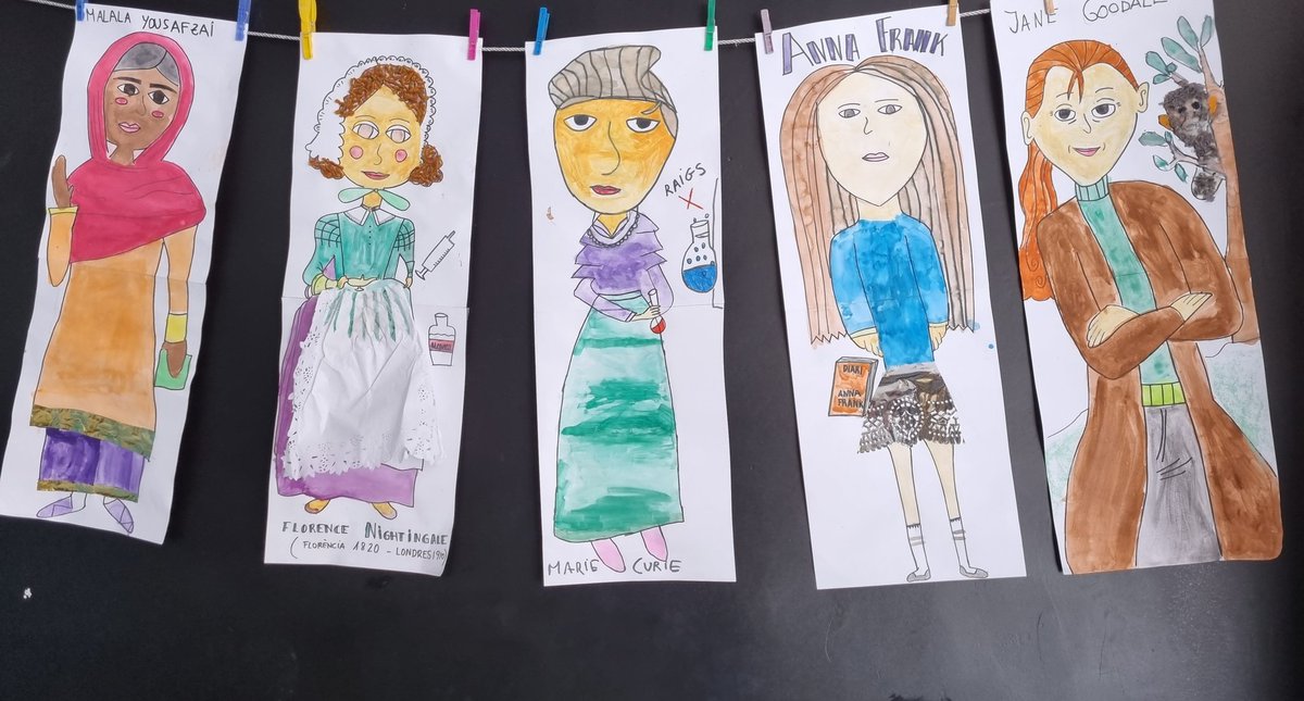 Els murals del 8M de la nostra escola. <a href="/consorciedubcn/">Consorci d'Educació</a> <a href="/Bcn_SantMarti/">Districte de Sant Martí</a> #8M #8March #DiaInternacionalDeLaMujer