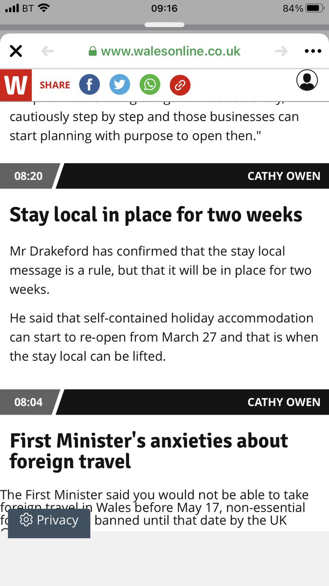 What’s your plan @FergusEwingSNP for #selfcatering Welsh Gov have given a date allowing accommodation providers to open up for Easter.