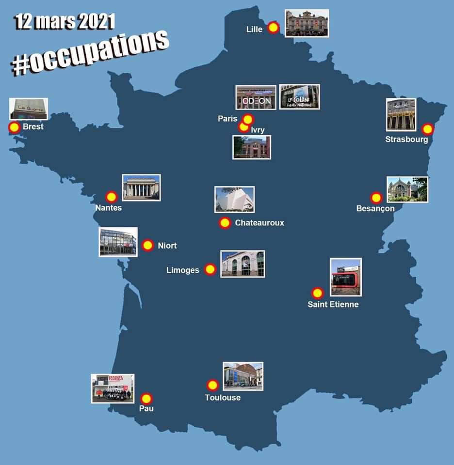 cgtspectacleoc's tweet photo. Le point du jour #OccupationOdeon #Occupationspartout https://t.co/P9noqLkpSV