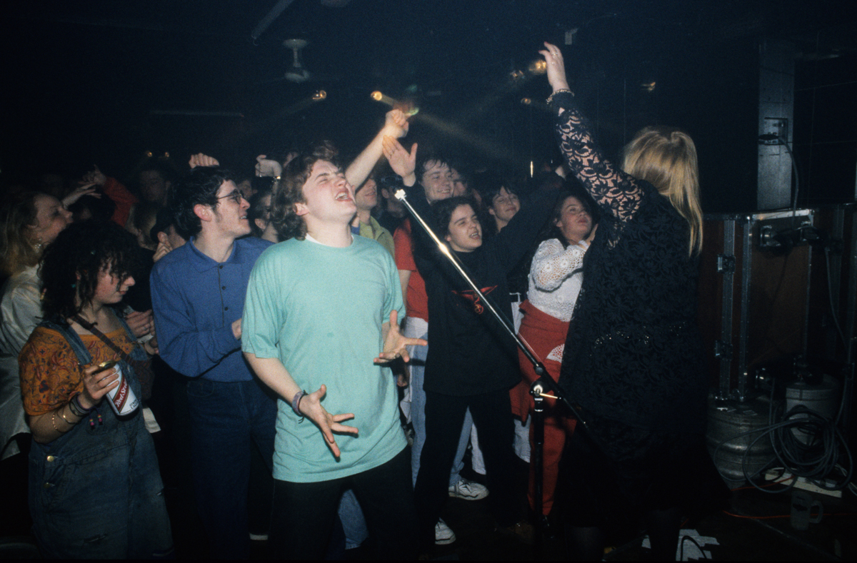 Connie Lush, G-Love, The Mardi Gras Club, Liverpool, 1991.