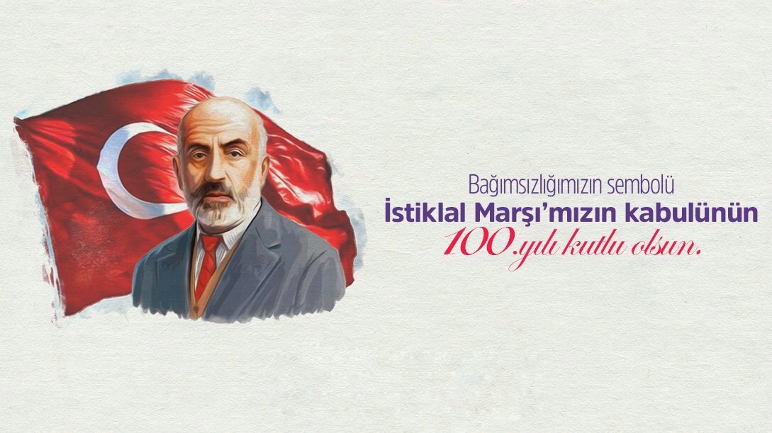 İstiklalden istikbale uzanan bu mukaddes yolda asla #Korkma

İstiklal Marşımızın 💯. yılı kutlu olsun. 🇹🇷

#istiklalmarsı100yasında 
#MehmetAkifErsoy
#12Mart

<a href="/ziyaselcuk/">Ziya Selçuk</a> <a href="/idrisakbiyik/">Dr. İdris AKBIYIK</a> <a href="/BilalGur30/">Bilal GÜR</a> @sabahSAKLI30 <a href="/fahrettin_celik/">Fahrettin Çelik</a> <a href="/ubeyd84/">ubeydullah demir</a> <a href="/Hakkari_MEM/">Hakkari İl Milli Eğitim Müdürlüğü</a>