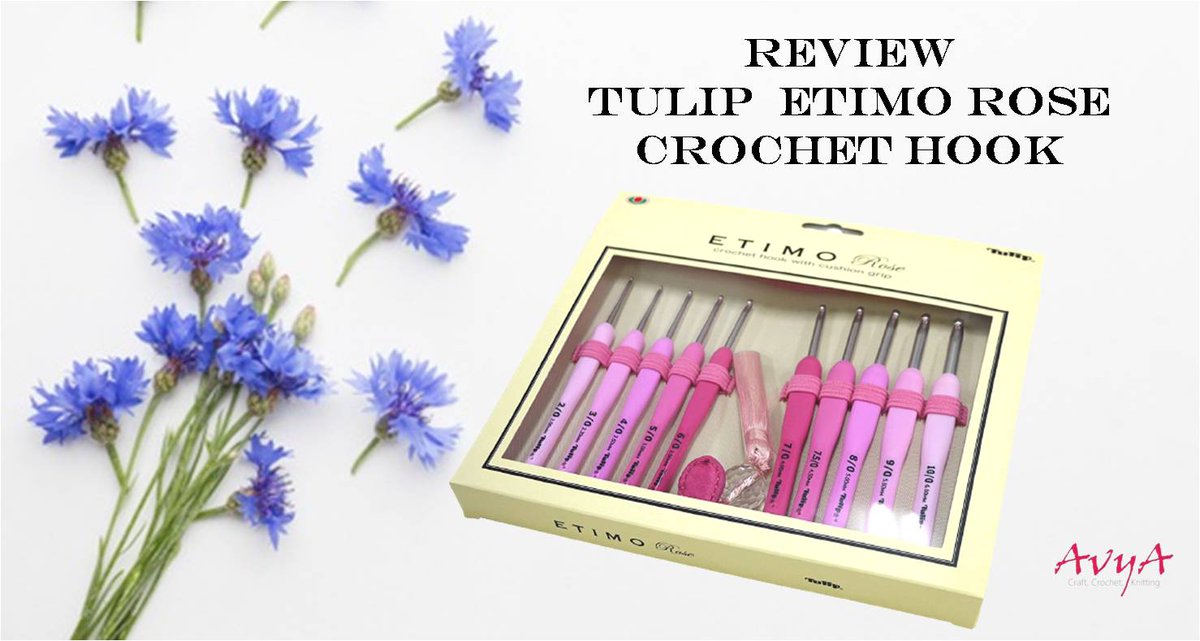 AvyaHandmade's tweet photo. Tulip Etimo Rose Crochet Hooks Review
One of the most loved and famous crochet hooks Tulip Etimo Rose Crochet Hook.
Read the new blog post on the Review of these pretty hooks. 
https://t.co/eTiX3yFw4U
#tuliphooks #crochethooks #hooksreview #crochet #handmade https://t.co/DIvvxih3N7