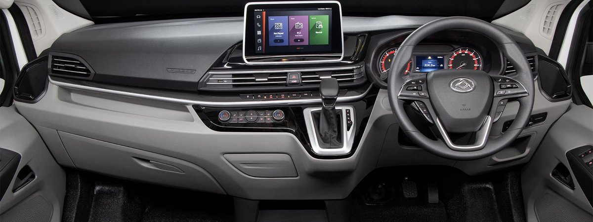 LdvParramatta's tweet photo. The Deliver 9 Bus comes with a 10-inch touchscreen which has access to all the features of Apple CarPlay and Bluetooth. So now, you can make hands-free calls, send messages or listen to music while keeping your focus on the road. 👁👁 https://t.co/2oZwkwWnkQ