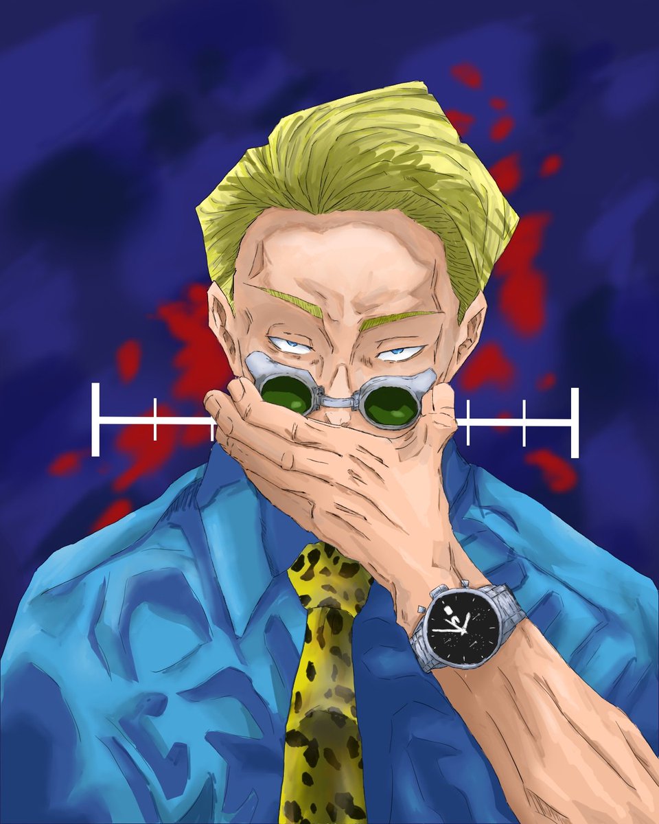 霧桜くろ 1104 お絵描きしました 呪術廻戦11巻の表紙のナナミンです 呪術廻戦 ナナミン お絵描き