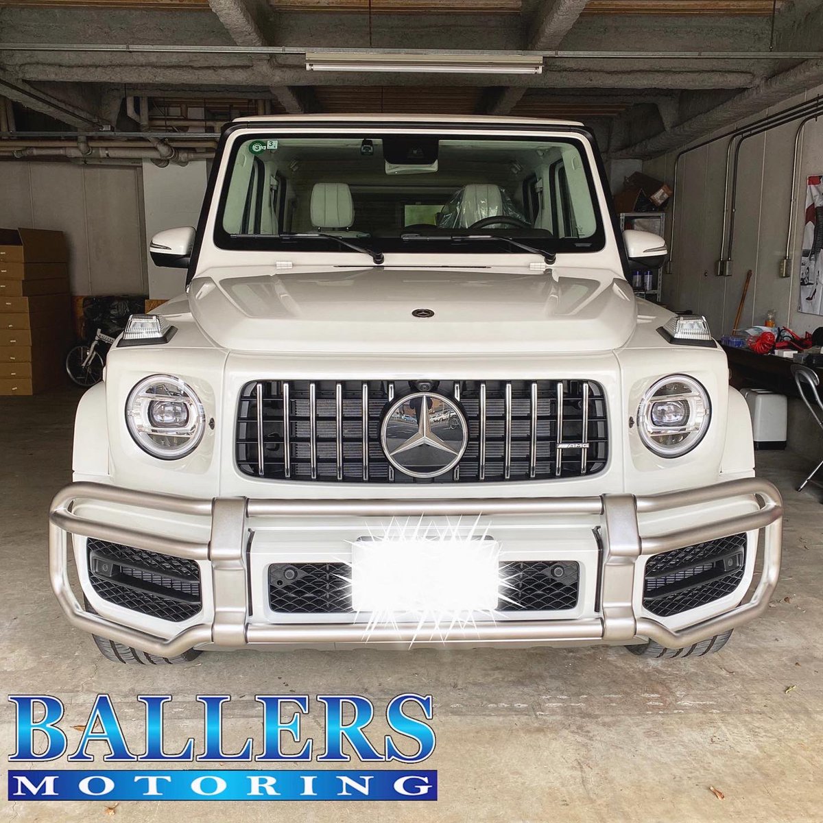 ballers2006's tweet photo. BENZ 現行G63 AMGに、本国ドイツ純正製品のバンパーガード装着をご依頼頂きました。たたでさえ男らしいゲレンデが、屈強さもプラスされカッコよ過ぎます😃✨
#Gclass #W463A #ゲレンデ #Gクラス #G63 #G63AMG #バンパーガード https://t.co/raaxK4nyu5