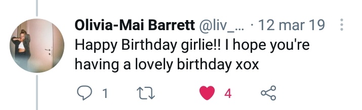 dovelies_always's tweet photo. 2 years ago on this day @liv_barrett wished me a happy birthday and i still feel very special and lucky to know that. Back then, I  was turning 17 and today i am officially 19 years old. I am very thankful and i appreciate a small things in life. Thank you @liv_barrett https://t.co/LEeUYQzHI2