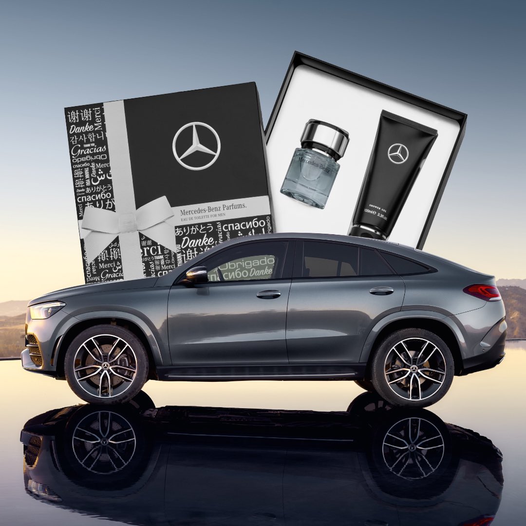 Si tu padre tiene buen gusto para los coches... sorpréndele con algo a la altura, como el set de regalo Mercedes-Benz For Men, con un frasco de Eau de Toilette y un gel de ducha, ambos con una sofisticada fragancia. Encuéntralo en cualquiera de nuestros centros de Sevilla