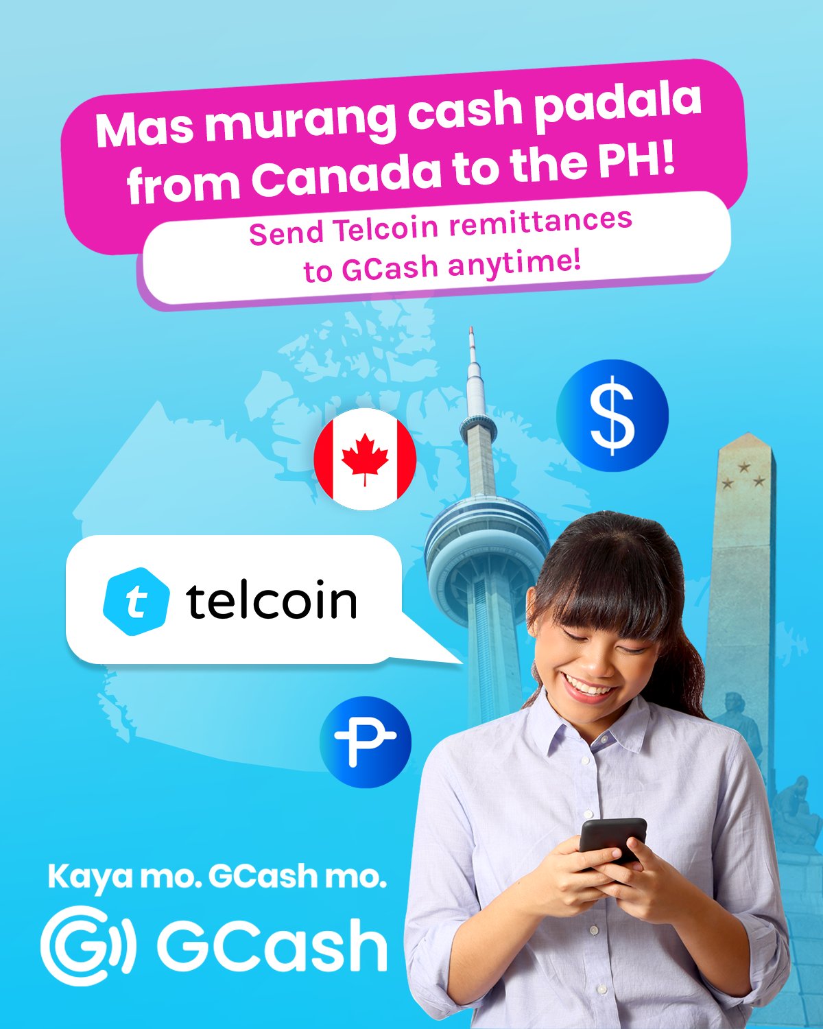 Telcoin Pioneer Tell Your Filipino Canadian Friends Amp Family There Is Now A Better Way To Send Money Home With Telcoin Amp Gcash Canada Phillipines Toronto Ontario Manitoba