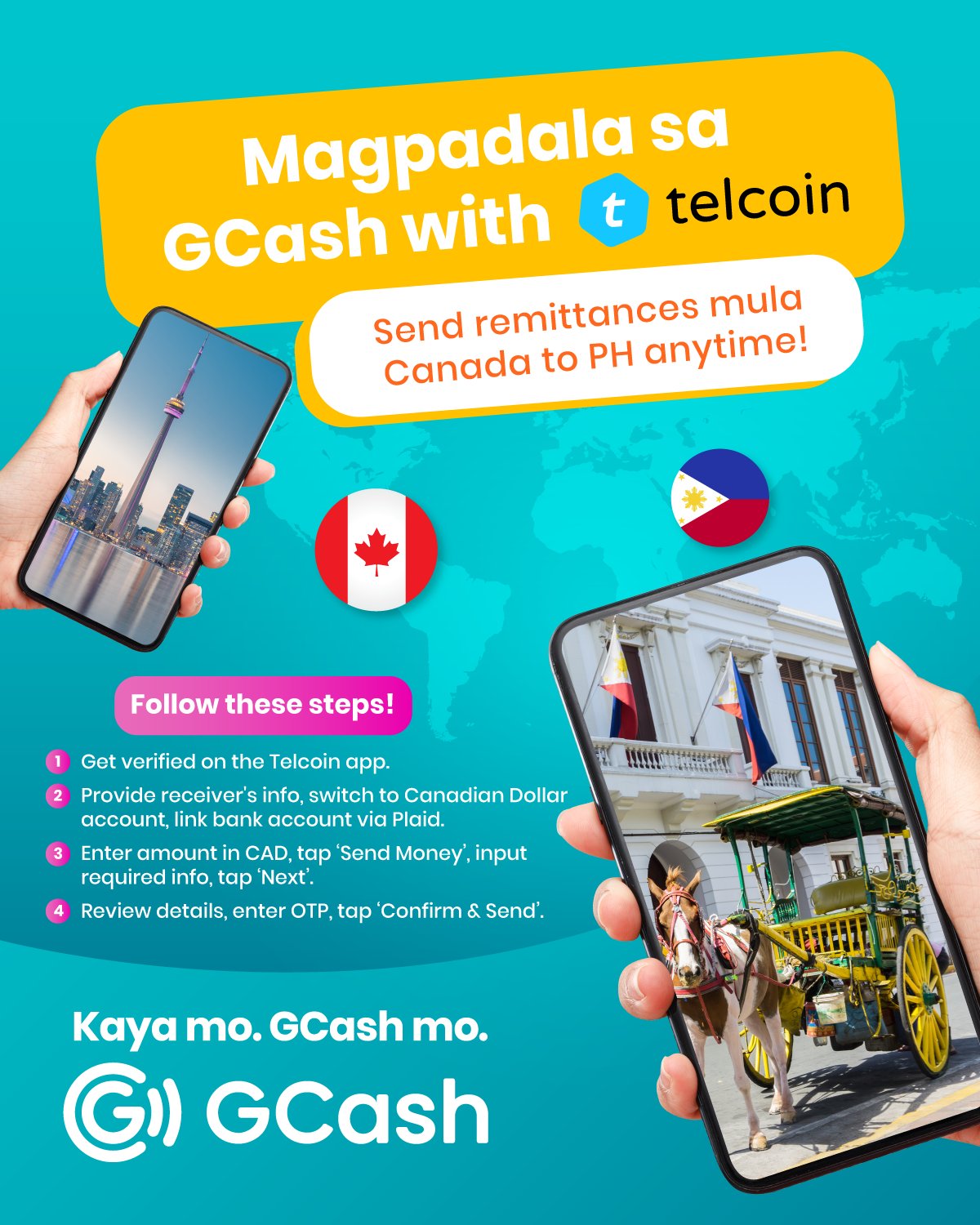 Telcoin Pioneer Tell Your Filipino Canadian Friends Amp Family There Is Now A Better Way To Send Money Home With Telcoin Amp Gcash Canada Phillipines Toronto Ontario Manitoba