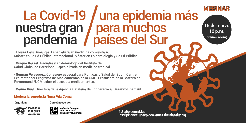 dretalasalut's tweet photo. ¿Cómo están gestionando algunos países de #África la pandemia por la #Covid19?  ¿Cómo afecta a la salud de las mujeres? 

🗓️El lunes 15 de marzo hablaremos de dos casos: #RDCongo y Mozambique, en un webinar con ponentes de lujo. 

✍️🏿Inscríbete aquí: https://t.co/nOgr4PAppB https://t.co/HZ2epxoXJI