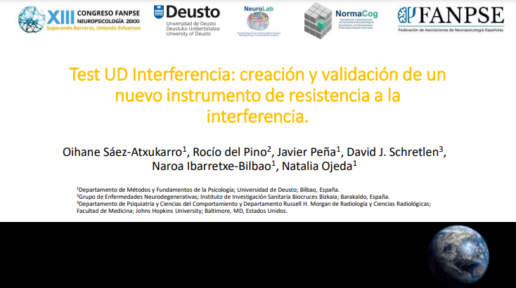 deustoNeuroLab's tweet photo. Hoy nuestras compañeras @itsasnesanchez1
 y @saezatxukarro estarán presentando dos posters en el congreso virtual de @FANPSE
 
#research #investigación #neuropsicología https://t.co/NwwPhXltdF
