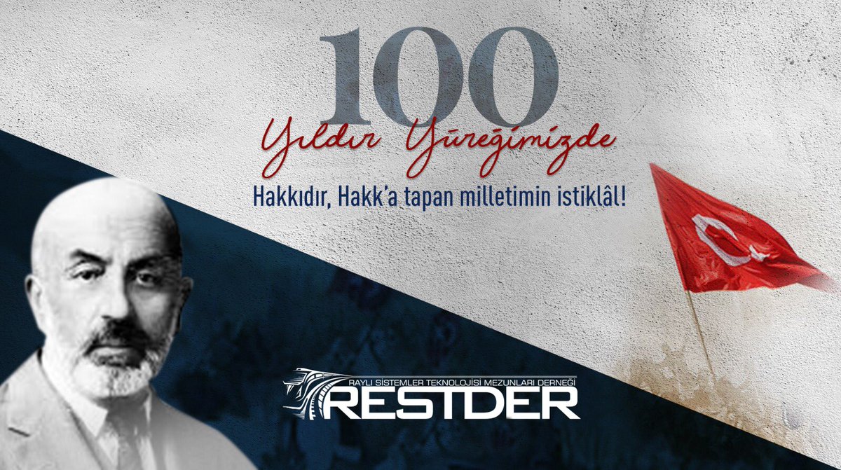 İstiklal Marşımızın kabulünün 100. yılını gururla ve heyecanla idrak etmekteyiz.

#12Mart #istiklalmarsı100yasında