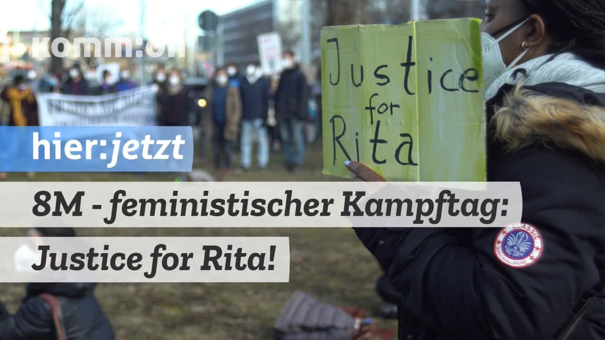 kommonjetzt's tweet photo. Beiträge zum feministischen Kampftag

Justice for Rita! @women_in_exile 
https://t.co/4BoeTTdhL2

Break the silence break the system @Int_Feminists 
https://t.co/H9bEhrzzVZ

feministische Netzwerke rufen auf 
@NiunaMenos_De @FeministsKali @WomenDefendRoj1
https://t.co/stUy5oXjL1 https://t.co/HQ5t3lg5Ju