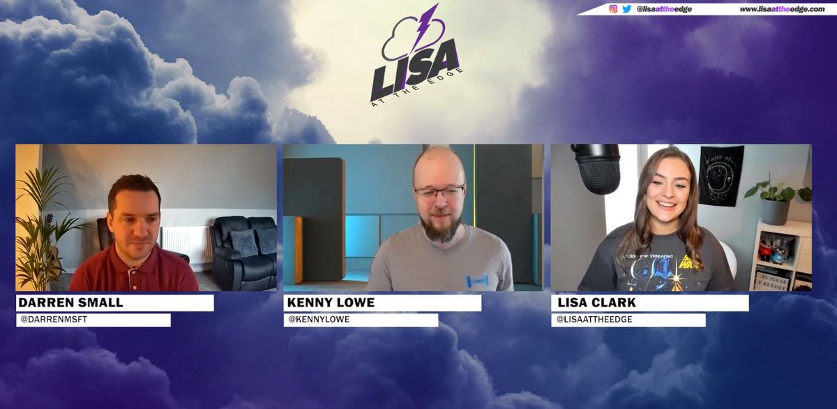lisaattheedge's tweet photo. Happy Friday Tweeps! 
Brand New #AzureStack Family episode with @DarrenMsft and @KennyLowe 

⭐We catch-up, it's been too long! 🤗
⭐Microsoft Ignite 😍
⭐Hybrid is real ☁️
⭐#AzureStackHCI

🎙️https://t.co/2ZDvX6UeGb
🎥https://t.co/5jT671ICsh https://t.co/EZAHHnVkAX