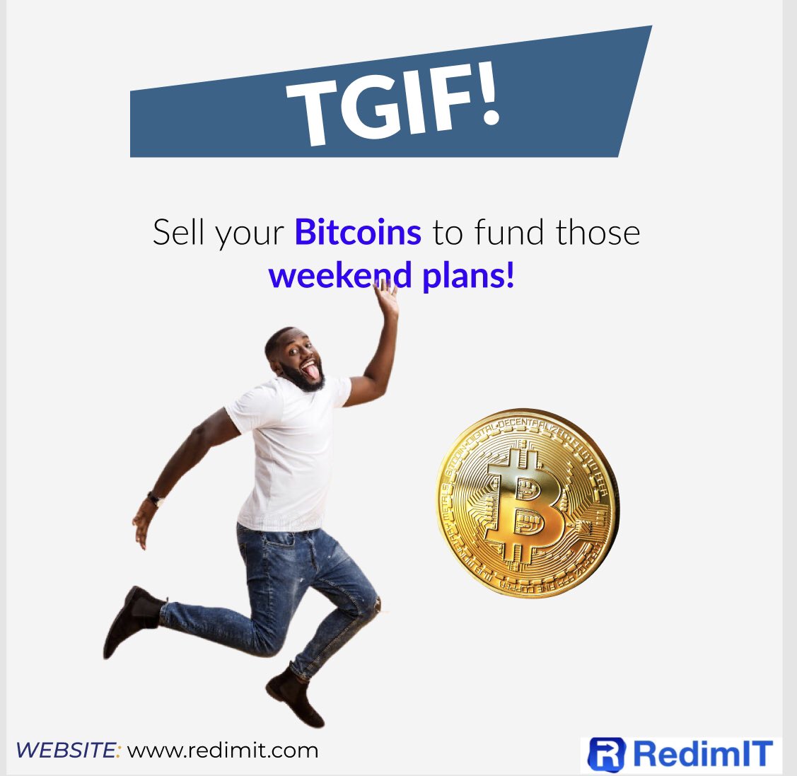 RedimitNG's tweet photo. It’s SELL IT Friday! And our rates are up. Rush down to https://t.co/qpuXLrsy73 to sell your #btc for naira today https://t.co/i26oKFOaf1