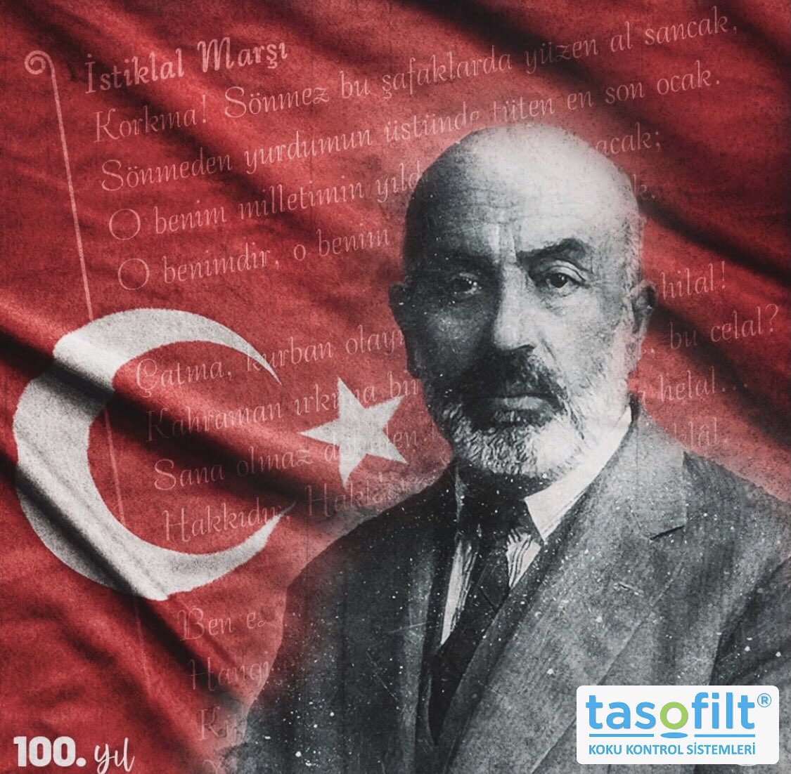 simyaenerji's tweet photo. İstiklal Marşımızın kabulünün 100. yılını kutluyor, Milli Şairimiz Mehmet Akif Ersoy’u, Şehit ve Gazilerimizi saygı ve minnetle anıyoruz...🇹🇷
#istiklalmarsı100yasında #MehmetAkifErsoy https://t.co/5jyTZGdwfA