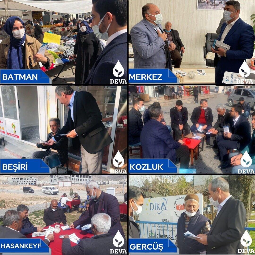 DEVA Partimizin kuruluşunun 1. Yılı münasebetiyle 81 il ile birlikte bizler de sahadaydık. Halkın teveccühü çok iyiydi. Bizleri destekleyen, gönül veren, tebessüm gösteren bütün halkımıza çok teşekkür ediyoruz. <a href="/emin_ekmen/">Mehmet Emin Ekmen</a>