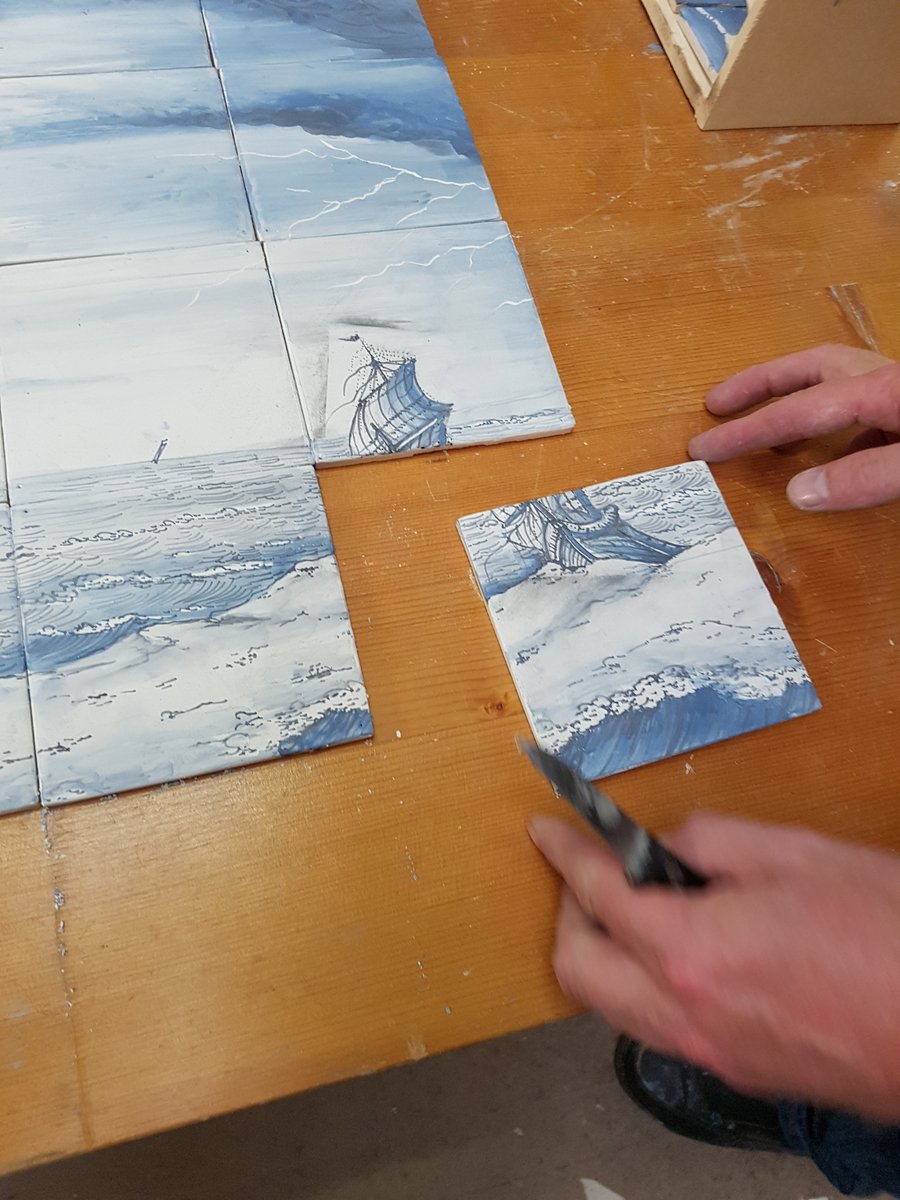 FriesAardewerk's tweet photo. M.S. Willem de Vlamingh!

This messages is about the beautiful tiling that we were allowed to make for the new ships of Rederij Doeksen.
Enjoy the pictures and discover all the details!

Photos: HAT and overview photos: Joachim de Ruijter.
#doeksen #Tiles https://t.co/YWGeQLR8PN