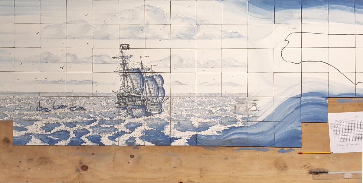 FriesAardewerk's tweet photo. M.S. Willem de Vlamingh!

This messages is about the beautiful tiling that we were allowed to make for the new ships of Rederij Doeksen.
Enjoy the pictures and discover all the details!

Photos: HAT and overview photos: Joachim de Ruijter.
#doeksen #Tiles https://t.co/YWGeQLR8PN